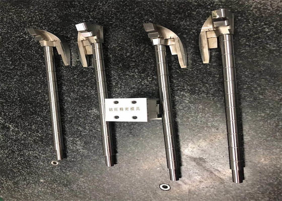 Componenti dello stampo per la lavorazione CNC del sollevatore per stampaggio ad iniezione con finitura anodizzata